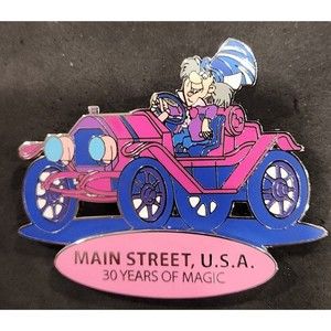 Disney Pin 00030 Mad Hatter Main Street Car DLP Disneyland Paris Artist Proof AP
